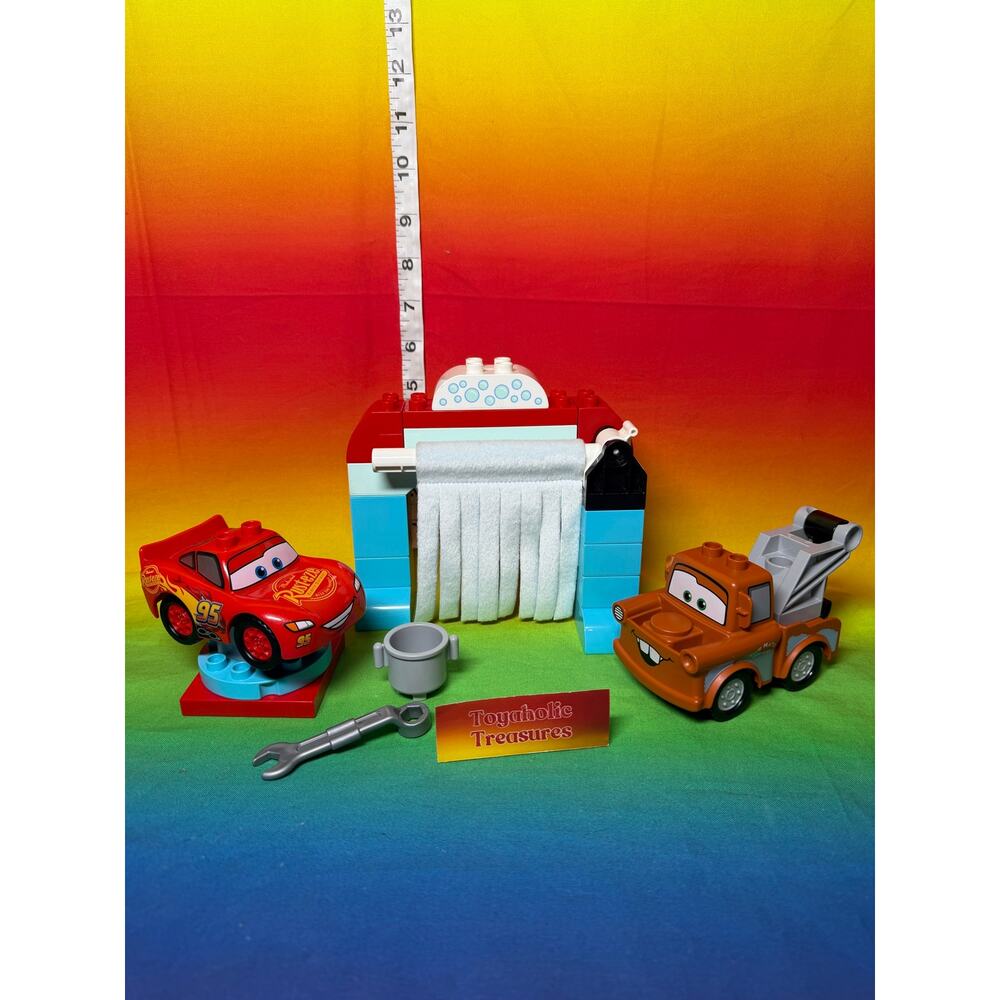 LEGO DUPLO Disney Pixar Lightning McQueen & Mater's Car Wash Fun